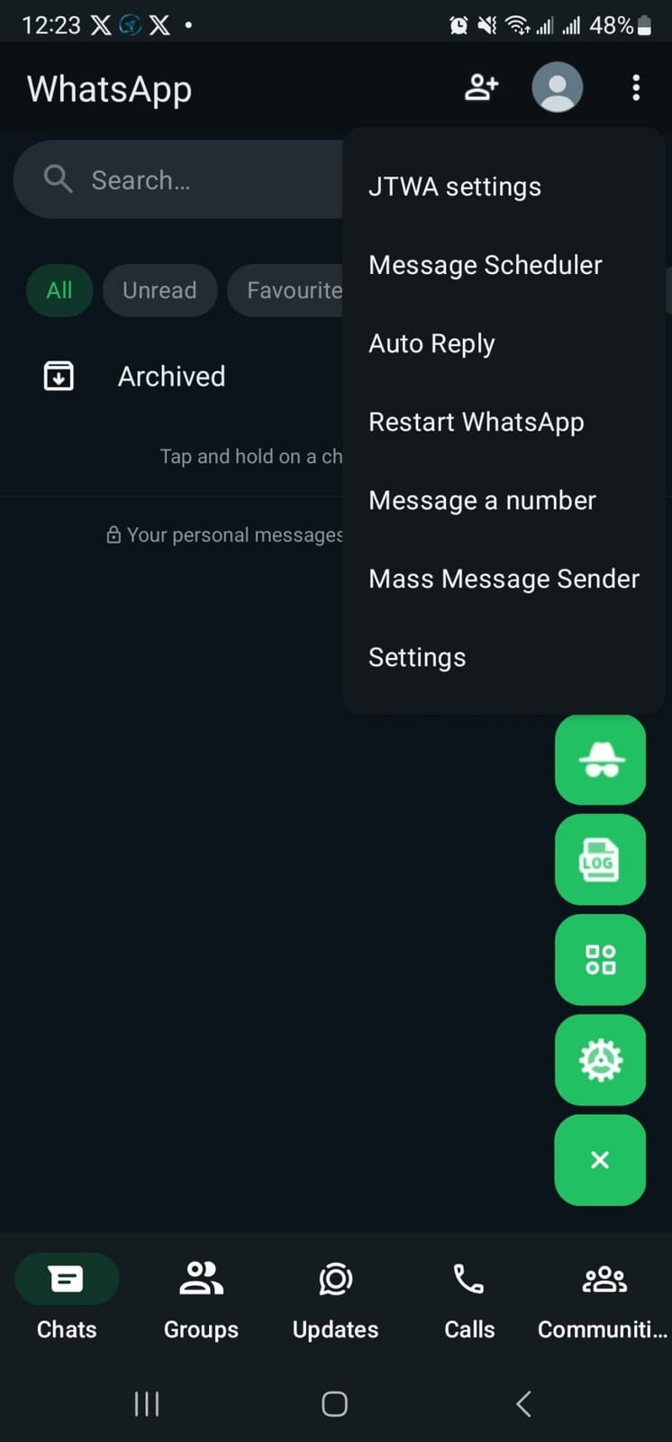 JTWhatsApp screenshot 3
