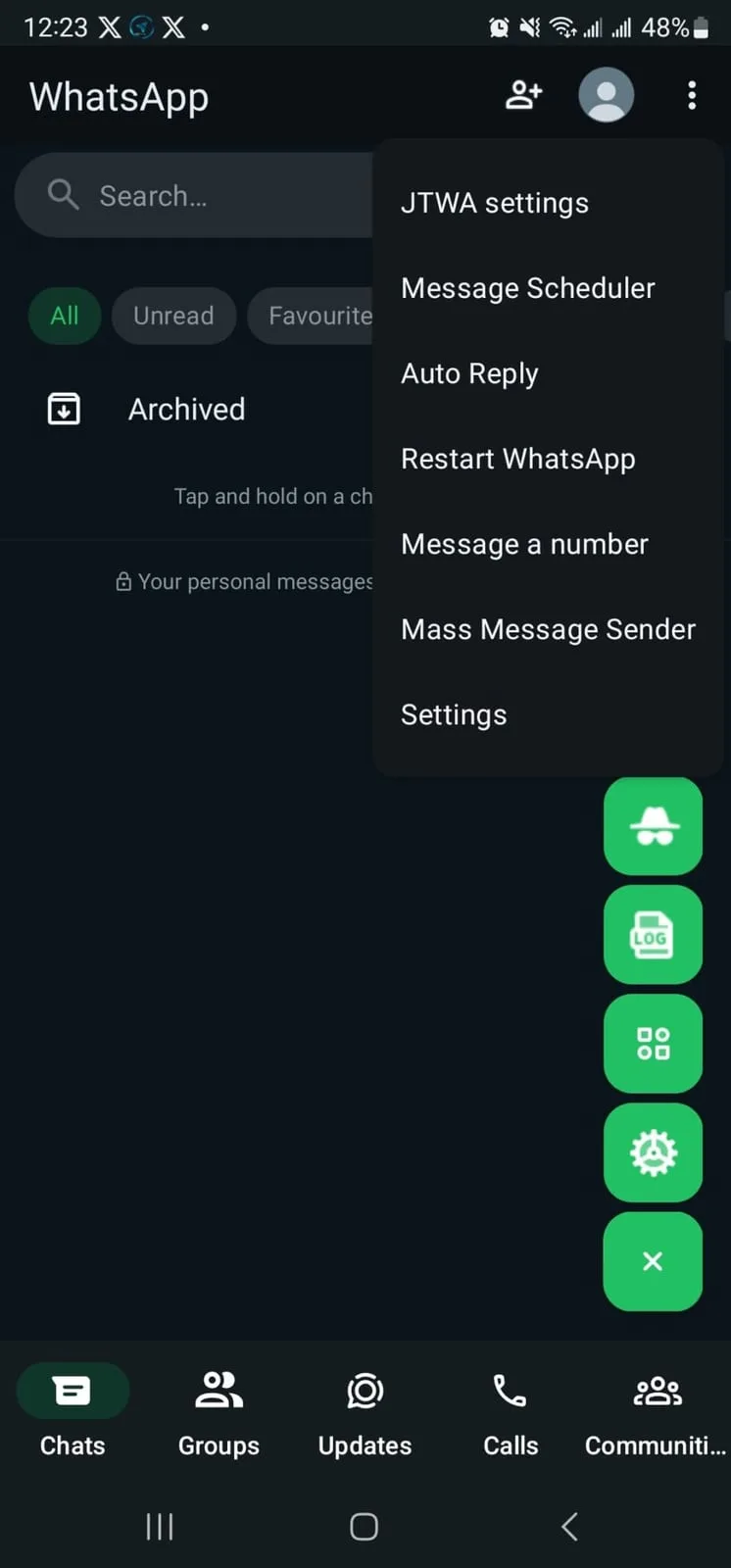 JTWhatsApp screenshot 3