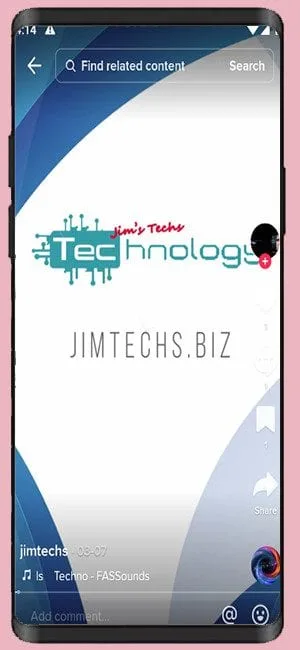 JTikTok screenshot 1